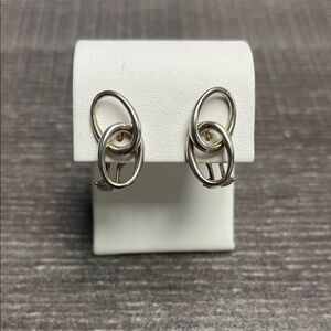 Tiffany & Co Silver Interlinked Earrings